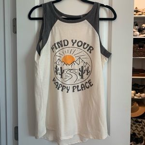 Find your happy place tank
